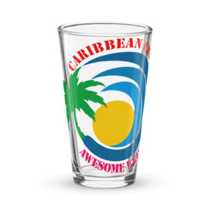 Caribbean Crew pint glass