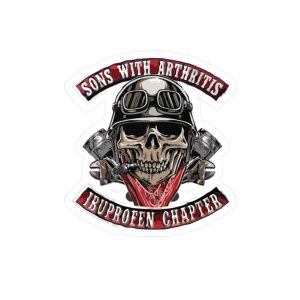 Sons with Arthritis Kiss-Cut Vinyl Decals