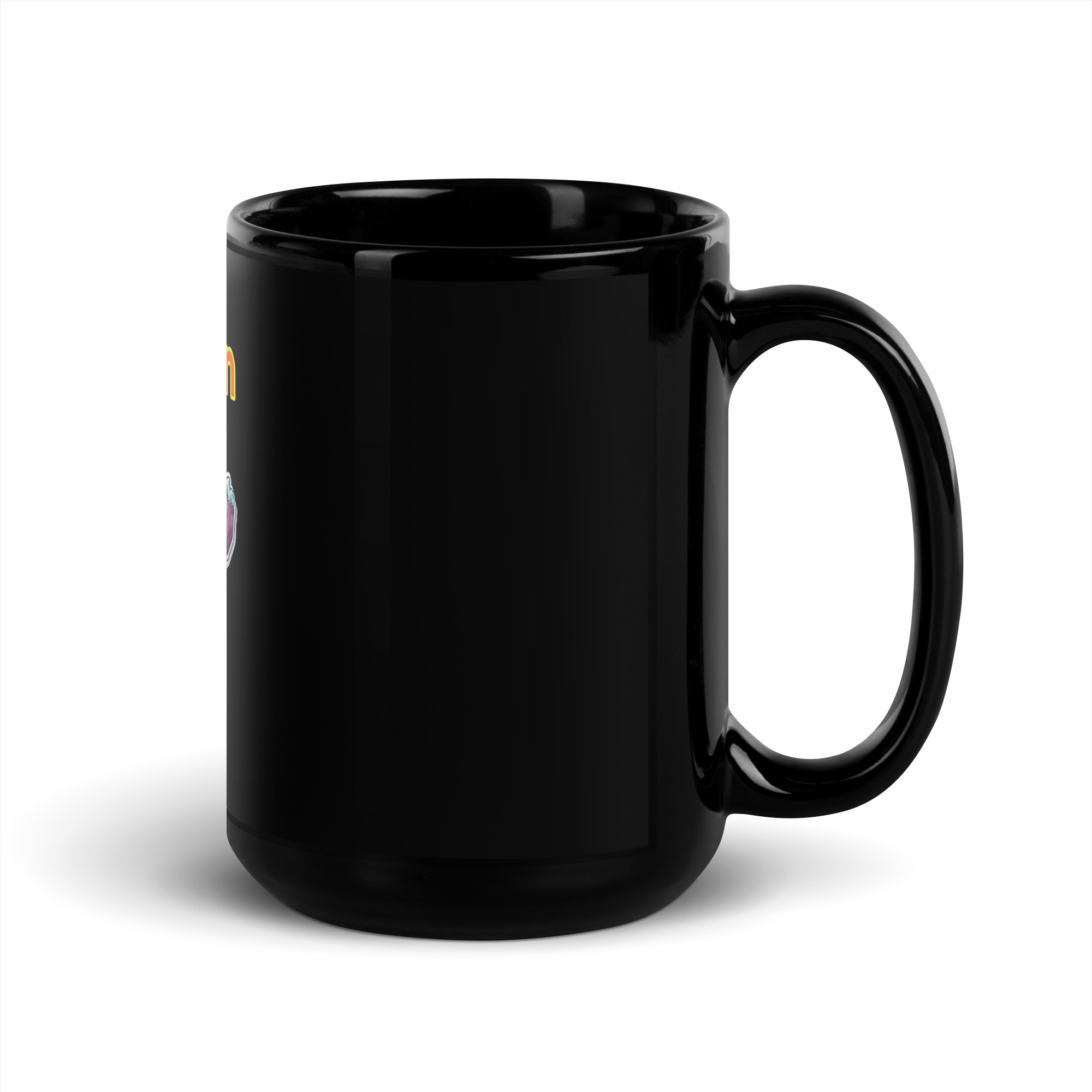 Black Glossy Mug - Image 2